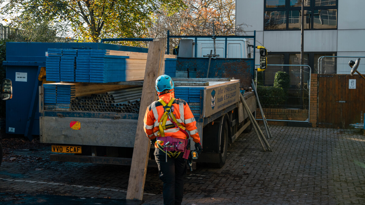 Scaffolder setting up